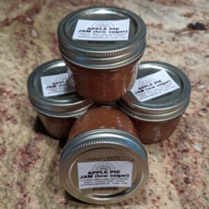 Apple Pie Jam- Low Sugar - Apple Pie 125ml