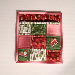 Pot Holder with pocket, quilted